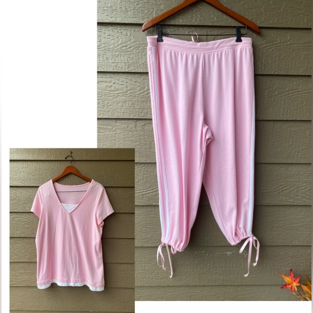 Tracksuit Women Tracksuit Pants Sets Active Casual  Activewear pink